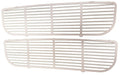 White Plastic Coleman Mach Return Air Grilles 9430-4071 Set - Top View | United RV Parts