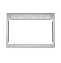 Stainless Steel GE Microwave Trim Kit JX1095STSS - Front View | United RV Parts