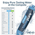 TastePURE Water Filter Performance Chart with Water Splash Effect | United RV Parts