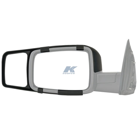 K-Source 80710 Snap-On Exterior Towing Mirror for Dodge Ram - Front View | United RV Parts
