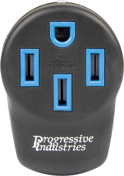 Progressive Industries RSM-50 RV Surge Protector - Front View with 50A Rating | United RV Parts
