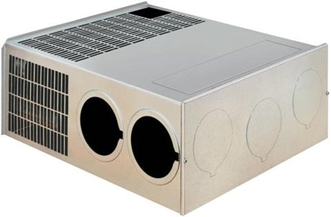 Beige Metal Suburban SF-35VHQ 35,000 BTU RV Furnace - Side View | United RV Parts