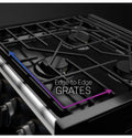 Black Edge-to-Edge Grates GE Profile Cooktop - Feature Detail | United RV Parts