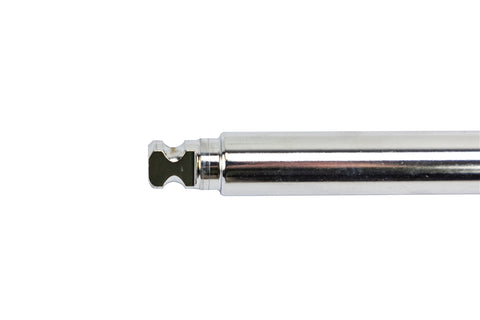 Fastway Chrome Receiver Lock Hitch Pin Locking Tip Detail - Close-Up | United RV Parts