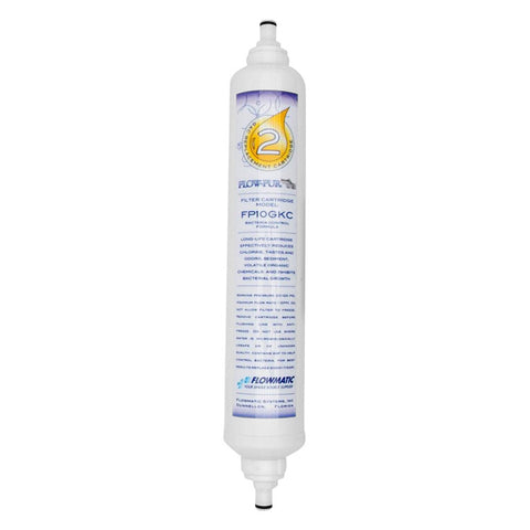 White FlowPur FP10GKC Inline Water Filter Cartridge - Product View | United RV Parts