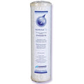 White Pleated Sediment Filter Cartridge FM1A975 - Front Label View | United RV Parts