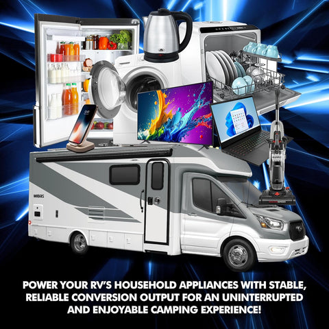 POWERMAX RV Power System Appliances - Complete Setup Illustration | United RV Parts