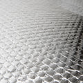Silver Reflective Material Surface Detail - Close-up Texture | United RV Parts