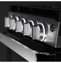 Chrome Control Knobs Temperature Settings - Side Detail View | United RV Parts