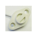 White Plastic RV Temperature Sensor Mount - Close-Up Detail | United RV Parts