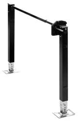 Black Steel RV Landing Gear Pair - Extended Position | United RV Parts