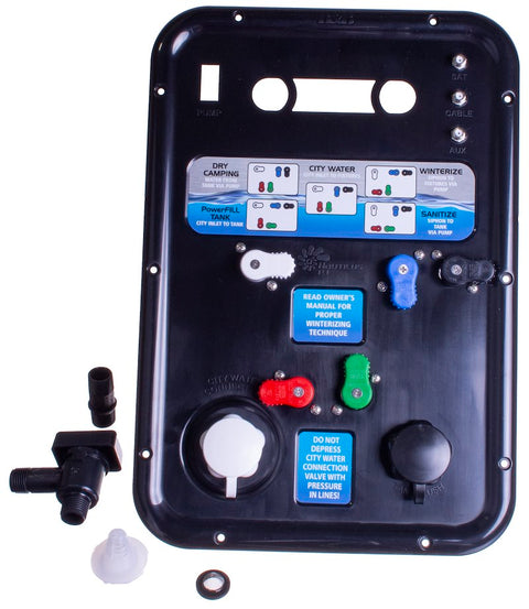 B&B Molders | Fresh Water Management System | 94143 | Nautilus P1 | Exterior | Black