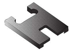 Black Equal-i-zer Bracket Jacket Silencer - Angled Product View | United RV Parts