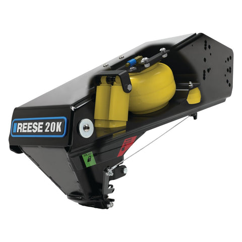 Black Steel Reese 94920 Fifth Wheel Gooseneck Coupler - Internal Components View | United RV Parts