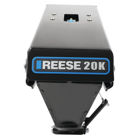 Black Steel Reese 94920 Fifth Wheel Gooseneck Coupler - Front View | United RV Parts