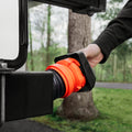 RV Sewer Hose Magnetic Cap Installation - Outdoor Use Demonstration | United RV Parts