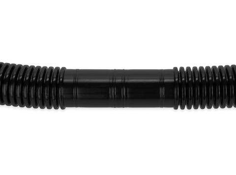 Black Flexible Drain Hose - Center Coupling Detail View | United RV Parts