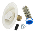 Colonial White Valterra RV City Water Inlet Recessed Flange FPT - Kit Contents View | United RV Parts