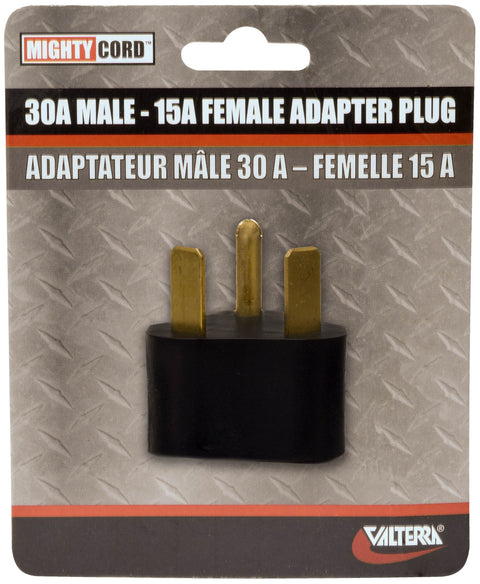 Valterra A10-3015A RV Power Adapter 30A to 15A - Packaging | United RV Parts