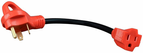 Valterra | Adaptador de cable de alimentación para autocaravana (macho de 30 A a hembra de 15 A) | A10-3015