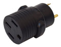 Black Valterra RV Adapter A10-3050A 50 Amp Female Receptacle End Close-Up Detail | United RV Parts