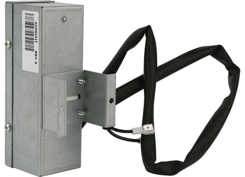 Grey Metal Advent Start Capacitor Kit with Black Straps - Side View | United RV Parts