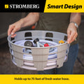 Hands Holding Stromberg Carlson Water Hose Caddy with Accessories | United RV Parts