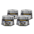 Gray Polycarbonate RV Base Pad Extreme JBP-712.4 4-Pack - Front View | United RV Parts