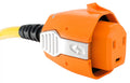 Orange SmartPlug BF30 30 Amp Right Angle Connector with Yellow Cord | United RV Parts
