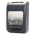 Black SmartPlug BM50PB 50 Amp 125/250V RV Shore Power Inlet - Closed Cover Side View | United RV Parts