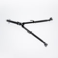 Black Alpha 2 Tow Bar - Folded Storage Position | United RV Parts