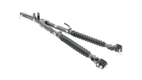 Blue Ox Avail II Tow Bar BX7421 - Arms Extended Showing Safety Pin Coupler Detail | United RV Parts