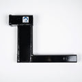 Black Steel Blue Ox BX88132 10-Inch Drop Receiver Hitch - Front View | United RV Parts