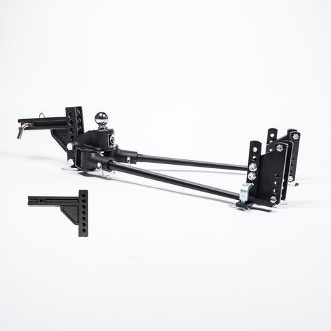 Blue Ox Track Pro BXW1050 Weight Distribution Hitch Complete Assembly - Front Angle | United RV Parts