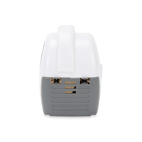 White Camco Fridge Airator - Back View with Vent Grilles | United RV Parts