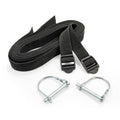 Black Nylon Bike Securing Straps and Safety Pins - Detail View | United RV Parts