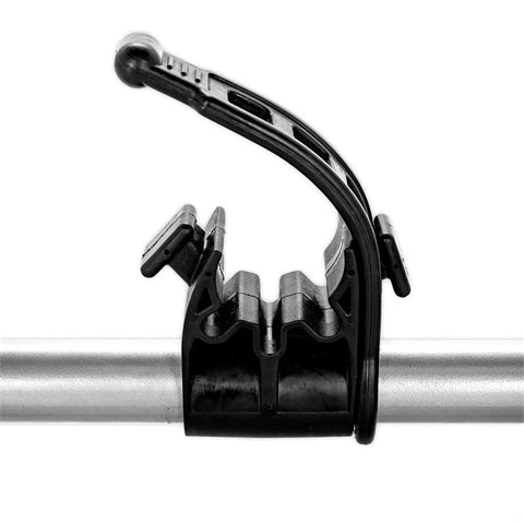 Black Rubber Bike Frame Cradle - Close Up Detail | United RV Parts
