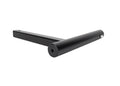 Black Steel Flag Pole Holder - Angled View Showing Hitch Mount Design | United RV Parts