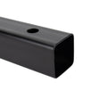 Black Steel Hitch Receiver Close-Up - 2 Inch Square Opening Detail | United RV Parts