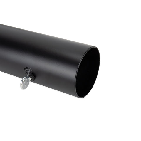 Black Metal Flag Pole Tube Close-Up - Thumb Screw Clamp Detail | United RV Parts