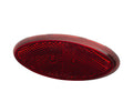 Red LED Oval Clearance Light CMD-003-52R - Top Angle View | United RV Parts