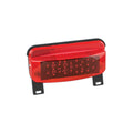 Red Command Electronics LED Stop Tail Turn Light - 3/4 Angle View | United RV Parts