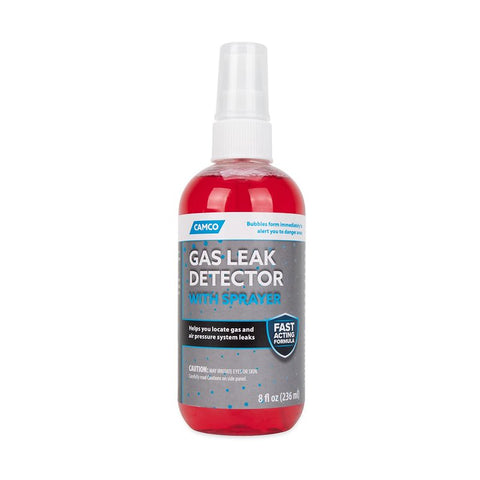 Camco 10324 Gas Leak Detection Solution 8oz Spray Bottle - Front View | United RV Parts