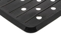 Black Camco RV Sink Mat 43721 - Corner Detail Non-Slip Surface | United RV Parts