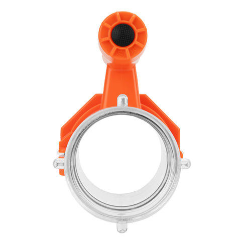Camco Rhino Sewer Extender Pro Torque Handle with Integrated Flashlight - Top View | United RV Parts