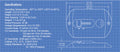 RV Safe RVCOLP-2W Technical Specifications Blueprint Diagram | United RV Parts