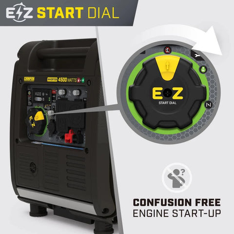 Champion EZ Start Dial Engine Startup Feature Detail | United RV Parts