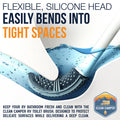 RV Toilet Brush Flexible Head - Tight Spaces Cleaning Demonstration | United RV Parts