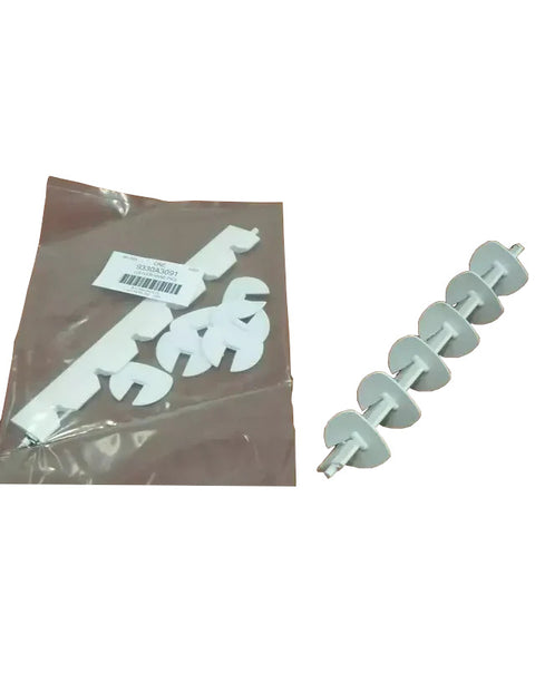 White Coleman Mach AC Ceiling Assembly Louver 9330A3091 - Product View | United RV Parts