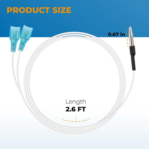 RV Air Conditioner Freeze Sensor 2.6 FT Length Specifications | United RV Parts
